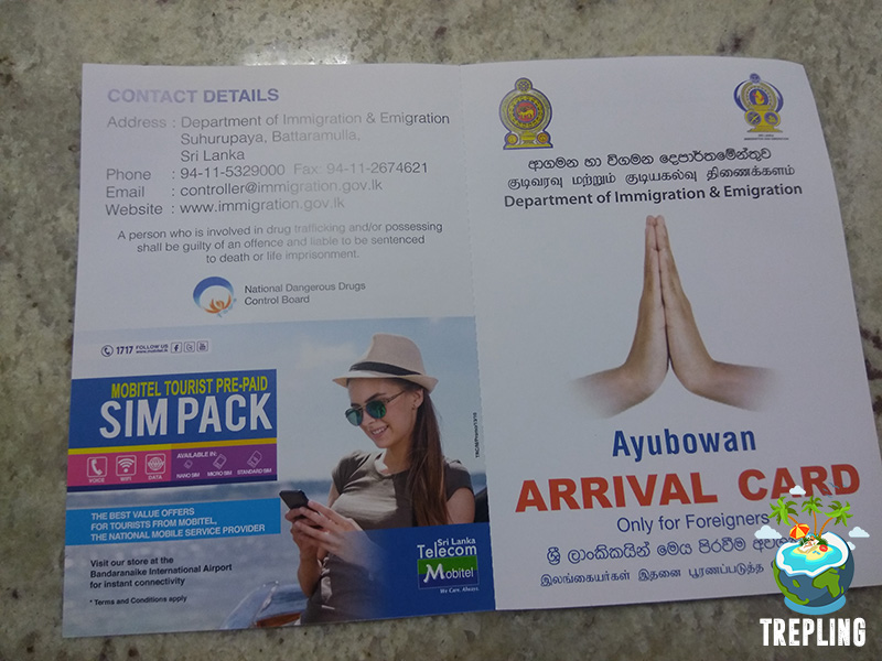 srilanka arrivalcard kartukedatangan 1