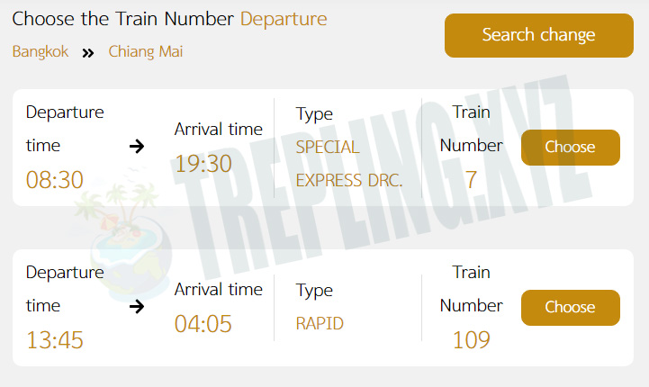 pilihan jadwal perjalanan kereta api di web resmi