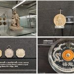 aneka koleksi koin dalam museum